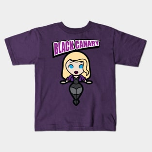 Tooniefied Black Canary Kids T-Shirt